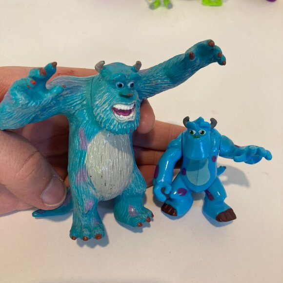 Disney Pixar Monsters Inc Figures Mixed Lot of 10 Wazowski Sully Boo - Picture 5 of 11